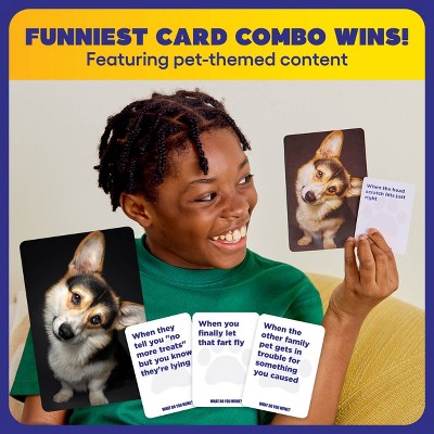 What Do You Meme? Family Pets Only Edition Card Game, Family Party Game
