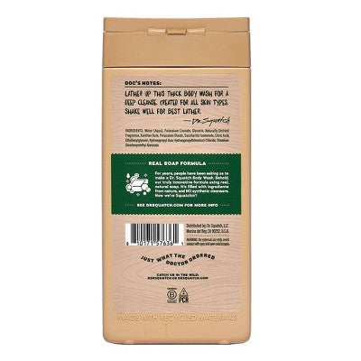 DR. SQUATCH Men's Rapids Non-Exfoliating Body Wash - Sierra Storm - 14 fl oz: Basic Cleansing, Whole Body, Gel, Normal Skin