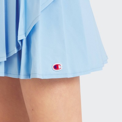 Champion Girls' Pleated Skort - Light Blue S