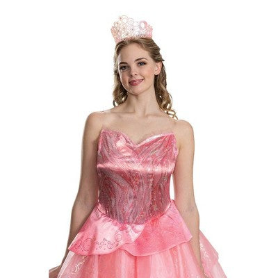NBCUniversal Kids' Wicked Glinda Upland Witch Crown Halloween Costume Accessory