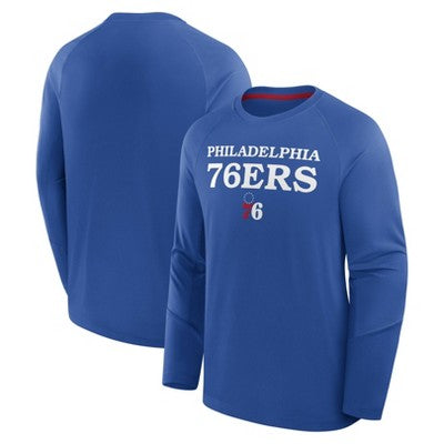 NBA Philadelphia 76ers Men's Long Sleeve Performance T-Shirt - L