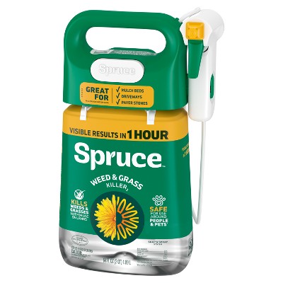 Spruce Weed and Grass Killer Manual Starter Kit 64fl oz
