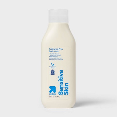 Sensitive Skin Body Wash - Eczema Seal - Fragrance Free - 22oz - up&up