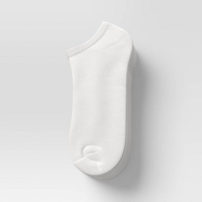 Women's 10pk Low Cut Socks - Dealworthy White 4-10