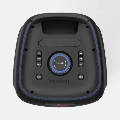 Bluetooth Party Speaker with Handle and Rolling Wheels Large (No Mic) - heyday (LOCAL PICKUP ONLY)