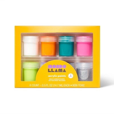 8ct Halloween Paint Tub Set - Mondo Llama
