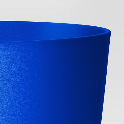 Self-Watering Plastic Indoor Outdoor Planter Pot Blue 12"x12" - Room Essentials