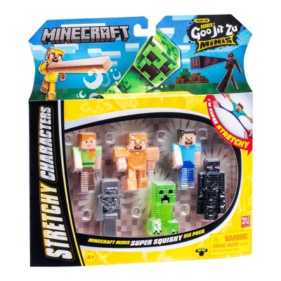 Goo Jit Zu Minecraft Mini Figure 6-pack