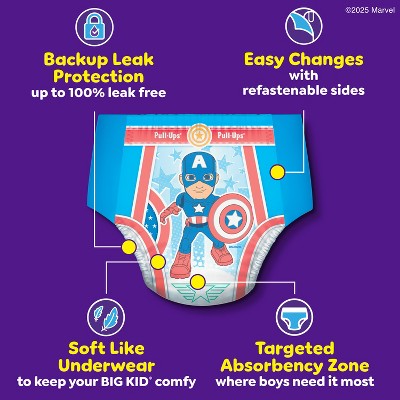 Pull-Ups Girls' Learning Designs Training Pants Giga Pack - Size 5T-6T - 48ct