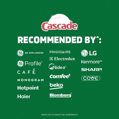 Cascade Fresh Scent Complete ActionPacs Dishwasher Detergents - 55ct