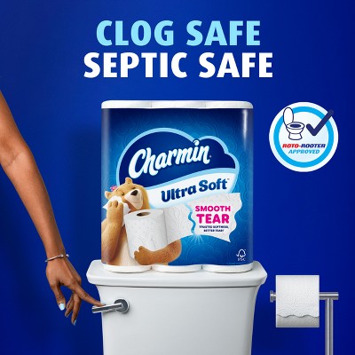 Charmin Ultra Soft Toilet Paper - 12 Mega XL Rolls