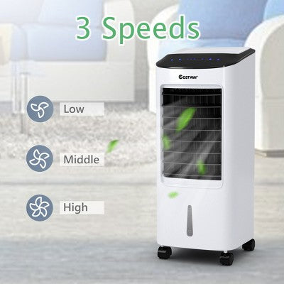 Costway Evaporative Portable Air Cooler Fan & Humidifier with Filter Remote Control (LOCAL PICKUP ONLY)