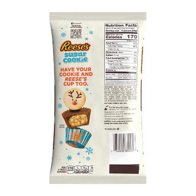 Reese's Christmas Peanut Butter Cup Sugar Cookie Miniatures - 9.9oz BB 05/26