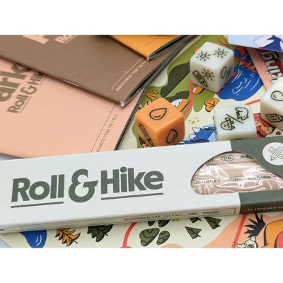 Keymaster Games Parks Roll & Hike Board Game: Creative Thinking, 1-4 Players, 30-Minute Play, Includes Cards & Dice