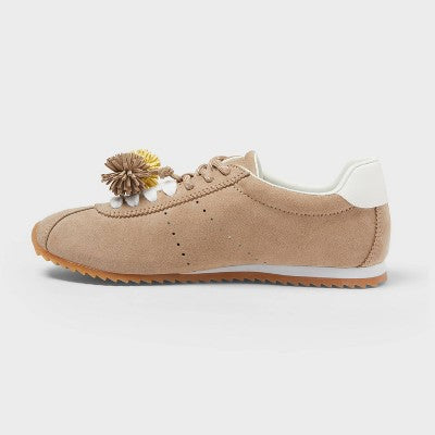 Women's JoJo Sneaker - Universal Thread Beige 8.5
