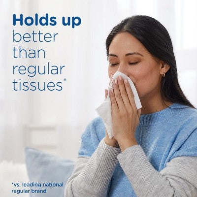 Puffs Plus Lotion Facial Tissue - Exclusive Designs - 6pk/72ct