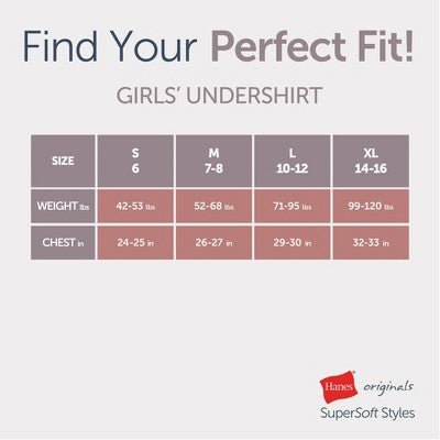 Hanes Originals Girls' 3pk Solid Ribbed Tank Top - White/Pink/Gray M