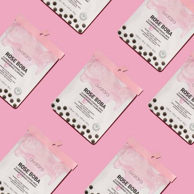 Avatara Rose Boba Hydrogel Face Mask - 0.98oz