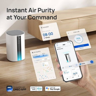 DREO Macro 417S True HEPA Air Purifier