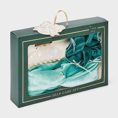 Claw Clip Hair Twister and Headband Set 3 pc - A New Day Teal