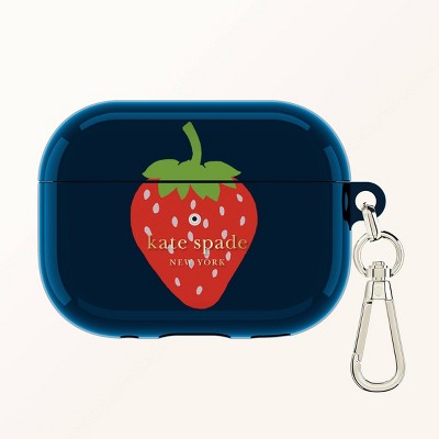 Kate Spade New York Protective Case for AirPods Pro 1 & 2 - Strawberry Dotted