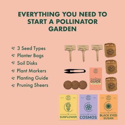Garden Republic Mini Pollinator Garden Kit
