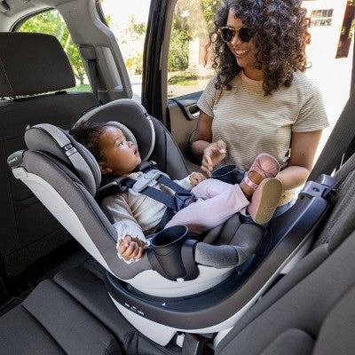 Evenflo Gold Revolve 360 Slim 2-in-1 Rotating Convertible Car Seat - Obsidian Black (LOCAL PICKUP ONLY)