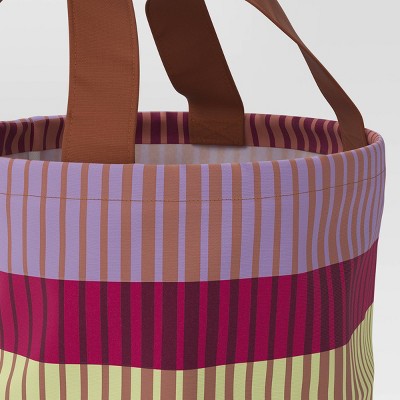 Utility Gardening Tool Tote with Horizontal Broken Stripes - Threshold