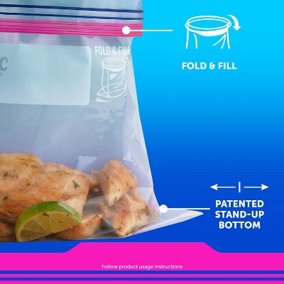 Ziploc Storage Gallon Bags with Grip 'n Seal Technology - 22ct