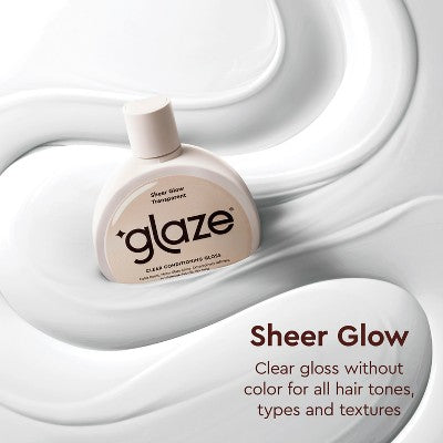 Glaze SuperGloss Color Conditioning Hair Gloss: Vegan, Ammonia-Free Formula with Vitamin E - 6.4 fl oz