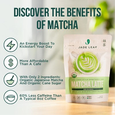 Jade Leaf Organic Japanese Matcha Latte Mix - 5.3oz