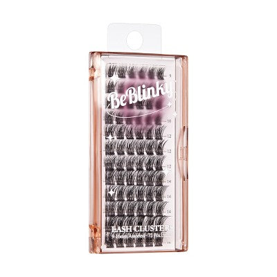 BeBlinky False Eyelash Clusters - Wide Band 03, Wispy, 9-16 mm - 72ct
