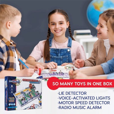 Snap Circuits 300-in-1 Science Kits: Educational Electrical Circuit Board Toy for 2nd Grade Engineering Skills