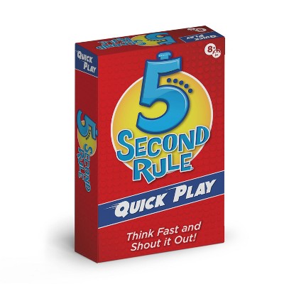 PlayMonster 5 Second Rule Quick Play Board Games
