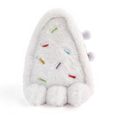 FAO Schwarz 11" Glow Brights Plush LED with Sound Rainbow Cake: Non-Animal Stuffed Toy, Polyester Material