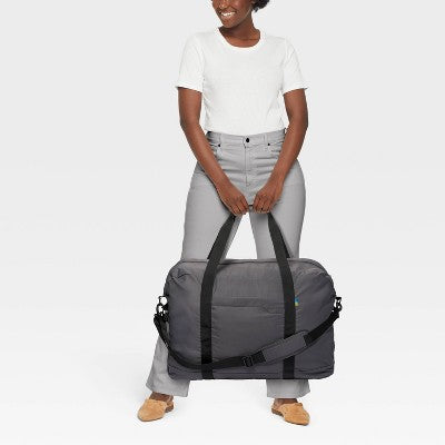 Packable 100L Duffel Bag - Open Story Gray: Travel Luggage, Water-Resistant