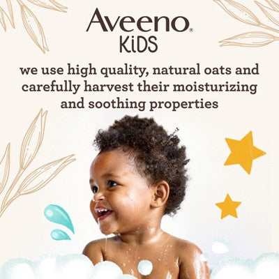 Aveeno Baby Bubble Bath Wash with Oat Extract for Sensitive Skin - 19.2 fl oz
