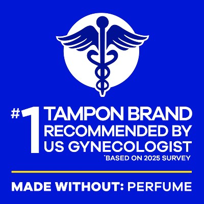 Tampax Pearl Duo Pack Tampons - Regular/Super - Unscented - 48ct