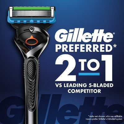 Gillette Fusion5 ProGlide Chill Men's 5-Blade Razor Refills - 8ct