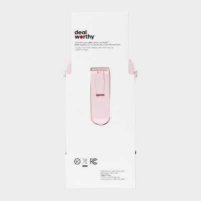 Necklace Fan Pink - Dealworthy