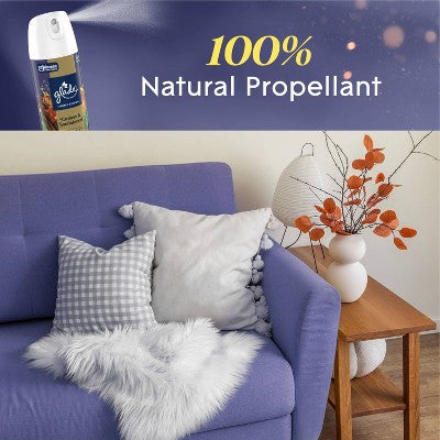 Glade Compressed Gas Air Freshener Aerosol - Embers & Sandalwood - 8oz