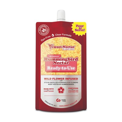 Nature's Way Bird Products 8.5oz Sweet-Nectar Hummingbird Bag Ready-to-Use