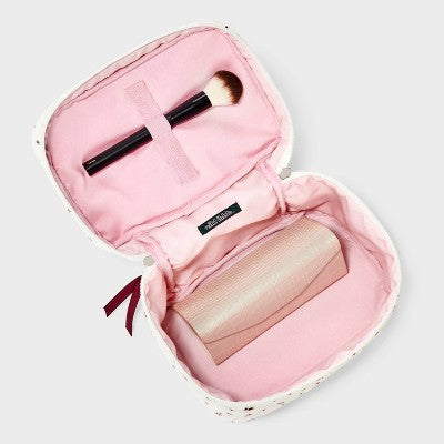 Vanity Top Handle Makeup Pouch - Wild Fable Cream