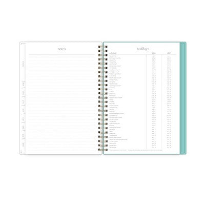 Rhi James for Blue Sky Weekly/Monthly Planner Notes (15 Month) Wirebound 5.875"x8.625" Clear Cover - Greek Village