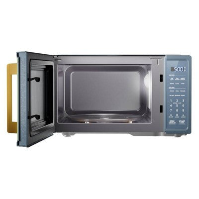 Midea 0.9 cu ft 900W Microwave Oven with Child Lock Door Midnight Blue (LOCAL PICKUP ONLY)