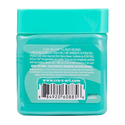 Cra-Z-Slimy I'm Fluffy Teal Slime Jar 7.8oz