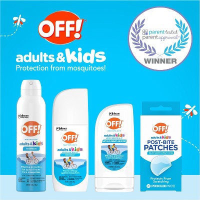 OFF! Adults & Kids Mosquito Bite Relief Patch Anti-Itch Treatment - 20ct