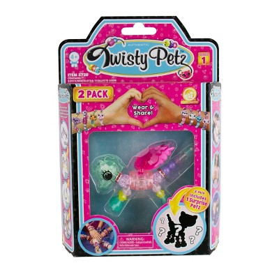 Twisty Petz 2pk Fruity Wing Flying Pony: Plastic Jewelry Accessories & Charms