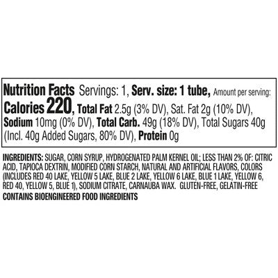 Skittles Littles Original Mini Candy Valentine's Day Gift Mega Tube - 1.9oz