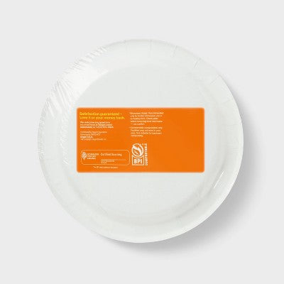 Halloween Disposable Plates - Cat - 7" - 60ct - up&up